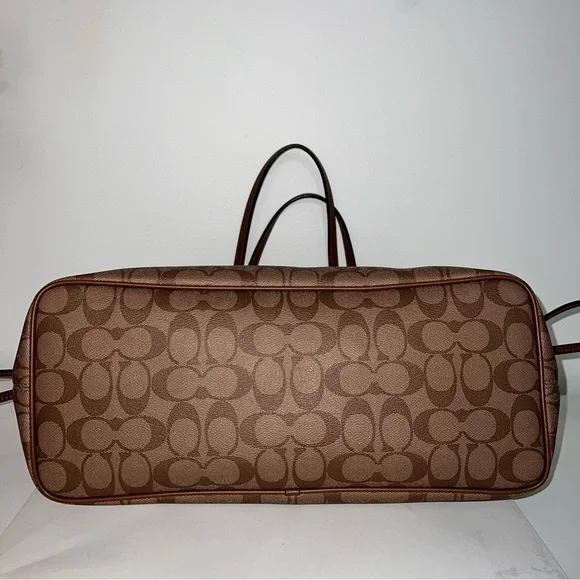 COACH Drawstring Carryall In Signature Canvas - Picture 11 of 15